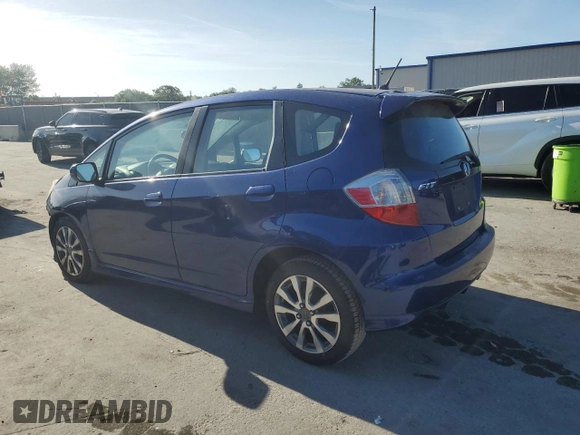 2012 Honda Fit Sport with VIN JHMGE8H58CC032971, listed as a Copart auction lot 51586445 with 125,128 mi miles and Salvage Title. Bid and sale history available at carsss.com. Image 2.