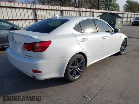 2012 Lexus IS 350 with VIN JTHBE5C27C5030591, listed as a IAAI auction lot 41798461 with 90,471 mi miles and . Bid and sale history available at DreamBid. Image 4.