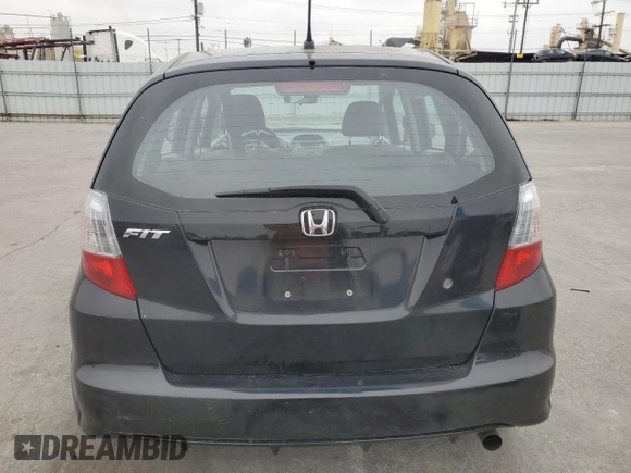 2010 Honda Fit with VIN JHMGE8H24AS010748, listed as a Copart auction lot 53756565 with 65,302 mi miles and Salvage Title. Bid and sale history available at carsss.com. Image 6.