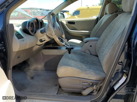 2004 Nissan Murano SL with VIN JN8AZ08W34W320018, listed as a Copart auction lot 67691304 with 162,642 mi miles and Salvage Title. Bid and sale history available at carsss.com. Image 7.