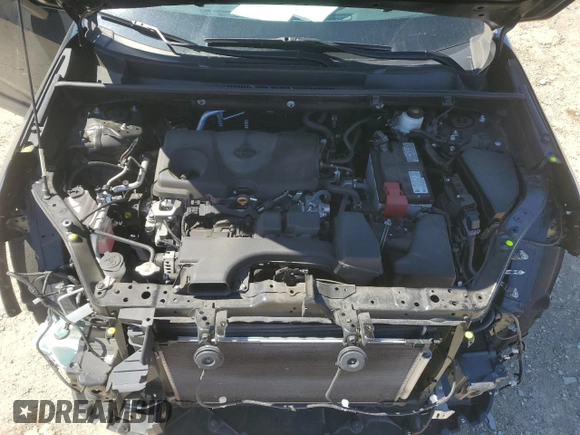 2022 Toyota RAV4 XLE Premium with VIN 2T3C1RFV7NC198419, listed as a Copart auction lot 50213545 with 36,863 mi miles and Salvage Title. Bid and sale history available at carsss.com. Image 12.