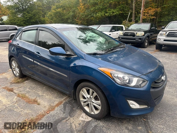 2014 Hyundai Elantra GT with VIN KMHD35LH8EU219081, listed as a Copart auction lot 74579264 with 126,433 mi miles and Clean Title. Bid and sale history available at carsss.com. Image 1.
