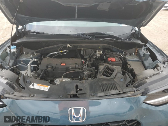 2023 Honda HR-V LX with VIN 3CZRZ1H34PM705094, listed as a Copart auction lot 55854825 with 26,607 mi miles and Salvage title. Bid and sale history available at DreamBid. Image 12.