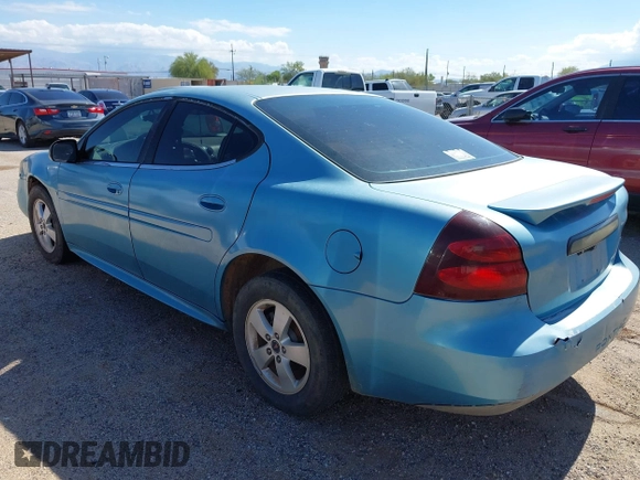2006 Pontiac Grand Prix z VIN 2G2WP552161161794, wystawiony jako IAAI lot #42408053 z przebiegiem Nie podano mil oraz . Historia ofert i sprzedaży dostępna na DreamBid. Obrazek 3.