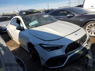2020 Mercedes-Benz CLA 45 AMG with VIN W1K5J5DB2LN084217, listed as a Copart auction lot 42161785 with 44,074 mi miles and Clean Title. Bid and sale history available at DreamBid. Image 4.