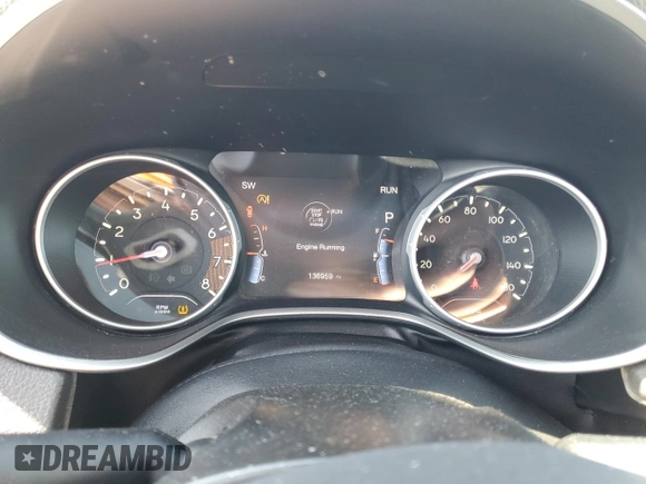 2018 Jeep Compass Limited with VIN 3C4NJDCB4JT402535, listed as a Copart auction lot 50629865 with 136,959 mi miles and Clean Title. Bid and sale history available at carsss.com. Image 9.