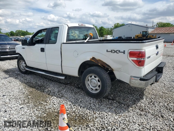 2011 Ford F-150 XL with VIN 1FTFX1EFXBKD38263, listed as a Copart auction lot 55781605 with 260,213 mi miles and Salvage title. Bid and sale history available at DreamBid. Image 2.