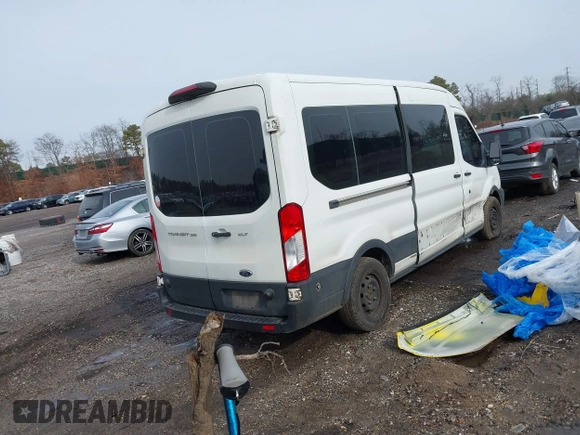 2019 Ford Transit Passenger XL with VIN 1FBAX2CM0KKA23414, listed as a IAAI auction lot 41414158 with 481,235 mi miles and . Bid and sale history available at carsss.com. Image 4.