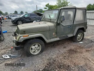 1992 Jeep Wrangler with VIN 2J4FY49S2NJ554502, listed as a Copart auction lot 63345035 with 113,897 mi miles and Clean title. Bid and sale history available at DreamBid. Image 1.