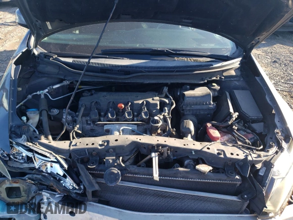 2013 Honda Civic Cpe EX with VIN 2HGFG3B87DH521357, listed as a Copart auction lot 45629485 with 73,981 mi miles and Salvage Title. Bid and sale history available at carsss.com. Image 11.