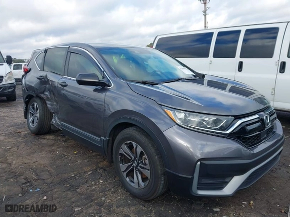 2021 Honda CR-V LX with VIN 5J6RW1H21MA002478, listed as a IAAI auction lot 41186896 with 50,962 mi miles. Bid and sale history available at carsss.com. Image 1.