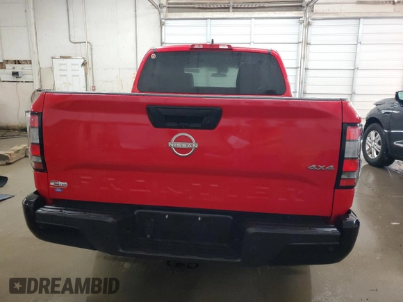 2022 Nissan Frontier SV with VIN 1N6ED1EK3NN606300, listed as a Copart auction lot 55422635 with 63,036 mi miles and Salvage title. Bid and sale history available at DreamBid. Image 6.