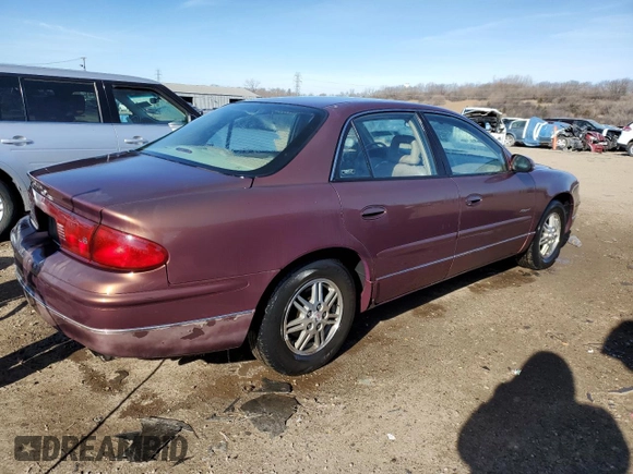 1999 Buick Regal LS with VIN 2G4WB52K8X1449808, listed as a Copart auction lot 42342895 with 102,545 mi miles and Salvage Title. Bid and sale history available at carsss.com. Image 3.