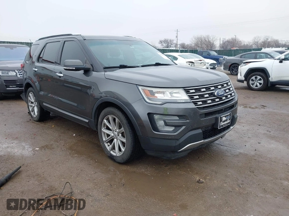 2016 Ford Explorer Limited with VIN 1FM5K8F89GGC40530, listed as a IAAI auction lot 41450178 with 146,157 mi miles. Bid and sale history available at carsss.com. Image 1.