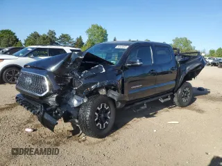 2019 Toyota Tacoma SR z VIN 3TMCZ5AN8KM198319, wystawiony jako Copart lot #56503605 z przebiegiem 108 501 mil mil oraz Szkoda całkowita • Salvage title. Historia ofert i sprzedaży dostępna na DreamBid. Obrazek 1.
