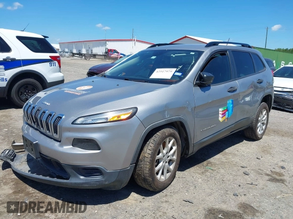 2015 Jeep Cherokee Sport z VIN 1C4PJLAB4FW730836, wystawiony jako IAAI lot #42517979 z przebiegiem 144 383 mil mil oraz . Historia ofert i sprzedaży dostępna na DreamBid. Obrazek 17.
