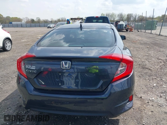 2018 Honda Civic EX with VIN 2HGFC2F78JH582803, listed as a IAAI auction lot 41901090 with 70,898 mi miles and . Bid and sale history available at DreamBid. Image 16.