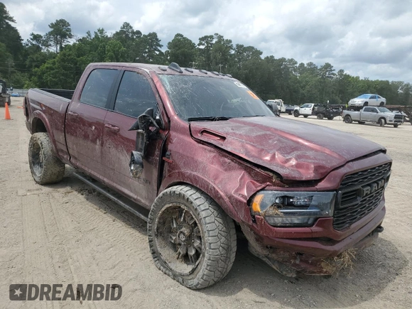 2022 Ram 2500 Limited with VIN 3C6UR5SL8NG131277, listed as a Copart auction lot 62543915 with 32,333 mi miles and Salvage title. Bid and sale history available at DreamBid. Image 4.