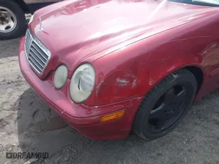 2003 Mercedes-Benz CLK-Class 3.2L with VIN WDBLK65G63T139874, listed as a IAAI auction lot 41808893 with 1 mi miles. Bid and sale history available at carsss.com. Image 6.