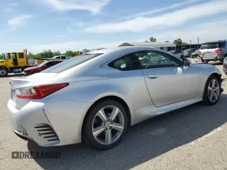2016 Lexus RC 200t F Sport with VIN JTHHA5BC6G5002920, listed as a Copart auction lot 53126475 with 105,943 mi miles and Salvage title. Bid and sale history available at DreamBid. Image 3.
