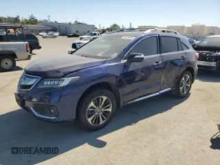 2016 Acura RDX Advance with VIN 5J8TB3H79GL013687, listed as a Copart auction lot 59124985 with 97,803 mi miles and Salvage title. Bid and sale history available at DreamBid. Image 1.