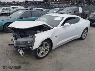 2017 Chevrolet Camaro 1LT with VIN 1G1FB1RS7H0181908, listed as a IAAI auction lot 41534503 with 95,772 mi miles. Bid and sale history available at carsss.com. Image 2.
