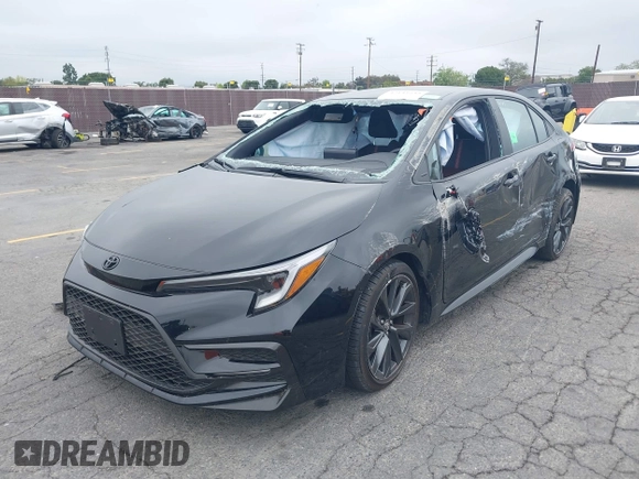 2024 Toyota Corolla SE with VIN 5YFS4MCE5RP193258, listed as a IAAI auction lot 42141645 with 7,837 mi miles and . Bid and sale history available at DreamBid. Image 2.