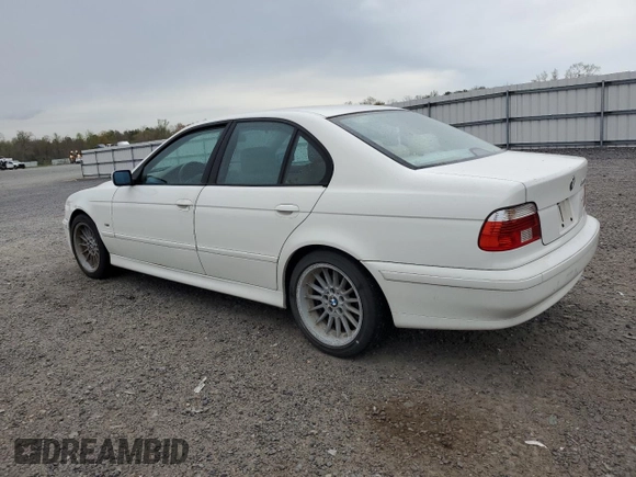 2002 BMW 5 Series 540i with VIN WBADN53412GF70694, listed as a Copart auction lot 52084955 with 183,396 mi miles and Clean Title. Bid and sale history available at carsss.com. Image 2.