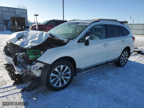 2017 Subaru Outback Touring with VIN 4S4BSATC4H3298279, listed as a Copart auction lot 45908105 with 60,878 mi miles and Salvage Title. Bid and sale history available at carsss.com. Image 1.