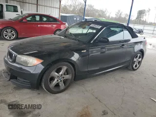 2008 BMW 1 Series 135i with VIN WBAUN93588VE94038, listed as a Copart auction lot 43504315 with 80,792 mi miles and Salvage Title. Bid and sale history available at carsss.com. Image 1.