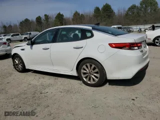 2016 Kia Optima EX with VIN 5XXGU4L38GG080835, listed as a Copart auction lot 47766725 with 136,353 mi miles and Salvage Title. Bid and sale history available at carsss.com. Image 2.