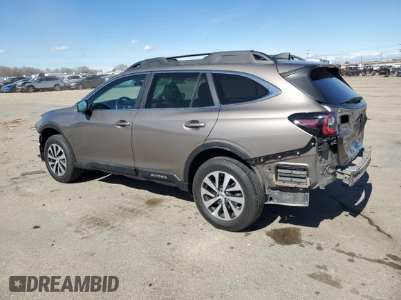 2021 Subaru Outback Premium with VIN 4S4BTACC3M3202911, listed as a Copart auction lot 50340455 with 44,645 mi miles and Salvage Title. Bid and sale history available at DreamBid. Image 2.