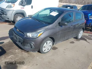 2016 Chevrolet Spark LS with VIN KL8CB6SAXGC574462, listed as a IAAI auction lot 41456516 with 53,625 mi miles. Bid and sale history available at carsss.com. Image 17.