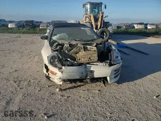 2001 Mitsubishi Eclipse GS with VIN 4A3AE45G91E229250, listed as a Copart auction lot 80636114 with 0 mi miles and Salvage Title. Bid and sale history available at carsss.com. Image 11.