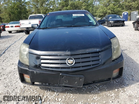 2006 Cadillac CTS with VIN 1G6DM57T660191860, listed as a Copart auction lot 58330564 with 289,241 mi miles and Salvage Title. Bid and sale history available at carsss.com. Image 5.