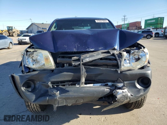 2008 Toyota Tacoma PreRunner with VIN 3TMJU62N68M067358, listed as a Copart auction lot 47037925 with 105,393 mi miles and Salvage Title. Bid and sale history available at carsss.com. Image 5.