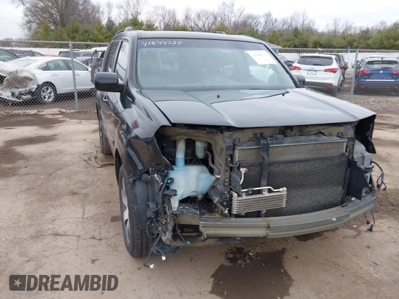 2013 Honda Pilot Touring z VIN 5FNYF4H92DB026943, wystawiony jako IAAI lot #41844735 z przebiegiem 196 406 mil mil oraz . Historia ofert i sprzedaży dostępna na DreamBid. Obrazek 1.