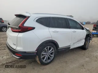 2021 Honda CR-V Touring with VIN 2HKRW1H95MH419016, listed as a Copart auction lot 85582704 with 24,079 mi miles and Salvage Title. Bid and sale history available at carsss.com. Image 3.