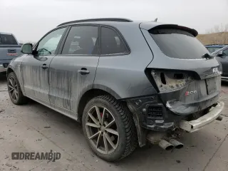 2016 Audi SQ5 Premium Plus with VIN WA1CCAFP6GA120043, listed as a Copart auction lot 44555265 with 53,214 mi miles and Salvage Title. Bid and sale history available at carsss.com. Image 2.