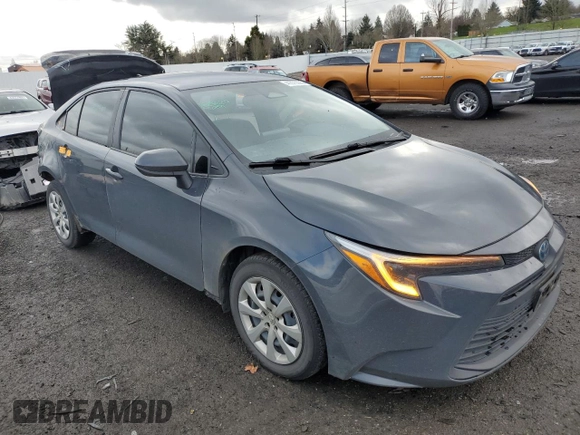 2023 Toyota Corolla Hybrid LE with VIN JTDBDMHEXP3003324, listed as a Copart auction lot 41875095 with 51,660 mi miles and Salvage Title. Bid and sale history available at carsss.com. Image 4.