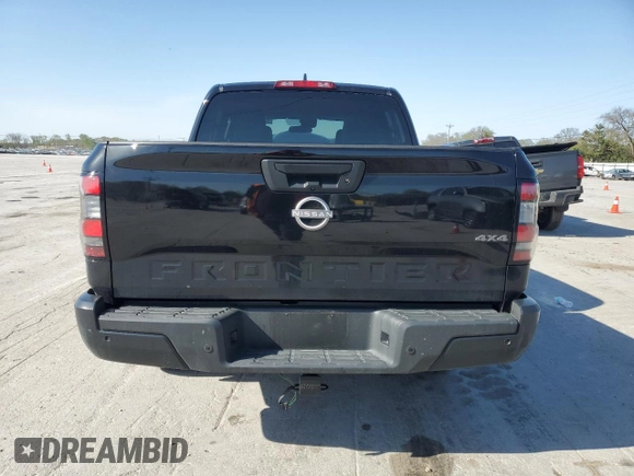 2025 Nissan Frontier S z VIN 1N6ED1EK5SN607296, wystawiony jako Copart lot #52597265 z przebiegiem 6 097 mil mil oraz Szkoda całkowita • Salvage title. Historia ofert i sprzedaży dostępna na DreamBid. Obrazek 6.
