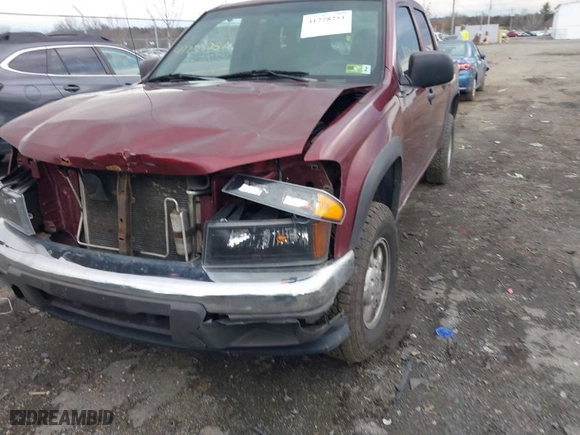 2007 Chevrolet Colorado LT w/1LT with VIN 1GCDT13E278189171, listed as a IAAI auction lot 41228251 with 147,426 mi miles. Bid and sale history available at carsss.com. Image 6.