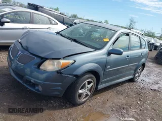 2007 Pontiac Vibe with VIN 5Y2SL65807Z425418, listed as a IAAI auction lot 42140976 with 158,855 mi miles. Bid and sale history available at carsss.com. Image 2.