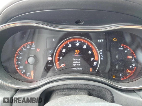 2018 Dodge Durango SRT with VIN 1C4SDJGJ7JC209575, listed as a Copart auction lot 56044395 with 101,629 mi miles and Clean title. Bid and sale history available at DreamBid. Image 9.