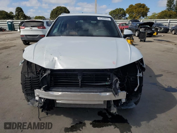 2021 Audi Q5 Prestige with VIN WA1CAAFY3M2112938, listed as a Copart auction lot 42350955 with 33,102 mi miles and Salvage Title. Bid and sale history available at carsss.com. Image 5.