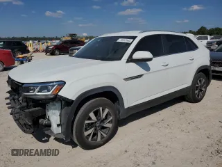 2022 Volkswagen Atlas SE with VIN 1V2LC2CA2NC229322, listed as a Copart auction lot 73057664 with 19,067 mi miles and Salvage title. Bid and sale history available at DreamBid. Image 1.