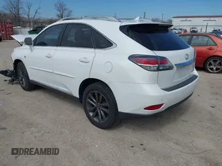 2013 Lexus RX 350 with VIN 2T2BK1BA8DC171827, listed as a IAAI auction lot 41878231 with 162,591 mi miles and . Bid and sale history available at DreamBid. Image 3.