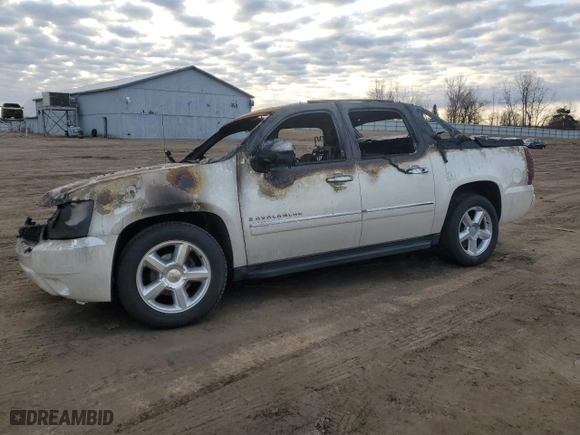 2009 Chevrolet Avalanche LTZ with VIN 3GNEC32039G183602, listed as a Copart auction lot 48079235 with 0 mi miles and Clean Title. Bid and sale history available at carsss.com. Image 1.