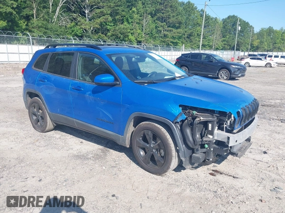 2018 Jeep Cherokee Latitude z VIN 1C4PJLCX1JD528145, wystawiony jako IAAI lot #42618916 z przebiegiem 146 768 mil mil oraz . Historia ofert i sprzedaży dostępna na DreamBid. Obrazek 1.