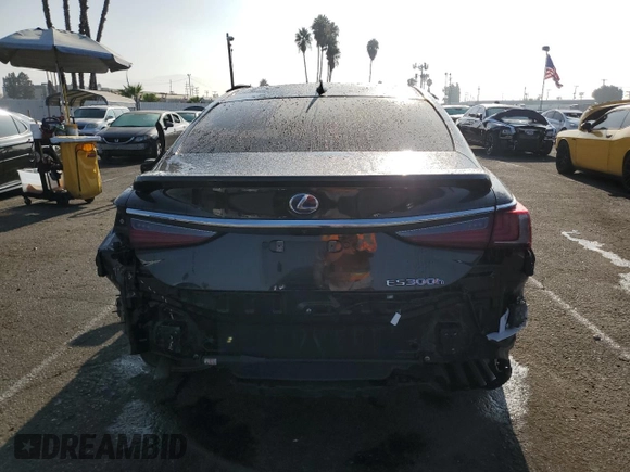 2022 Lexus ES 300h Luxury with VIN 58AEA1C10NU022775, listed as a Copart auction lot 69847544 with 14,958 mi miles and Salvage title. Bid and sale history available at DreamBid. Image 6.